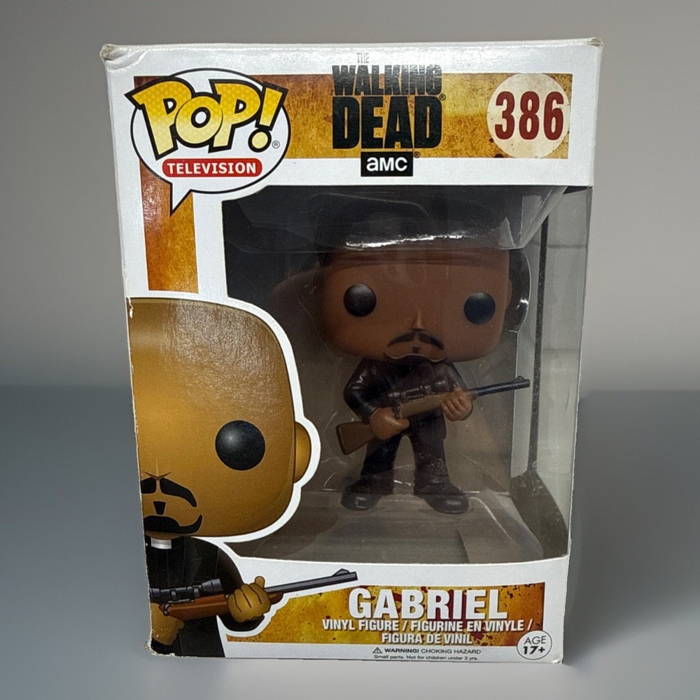 Funko Pop! Vinyl: The Walking Dead - Gabriel Stokes #386 Fast Shipping